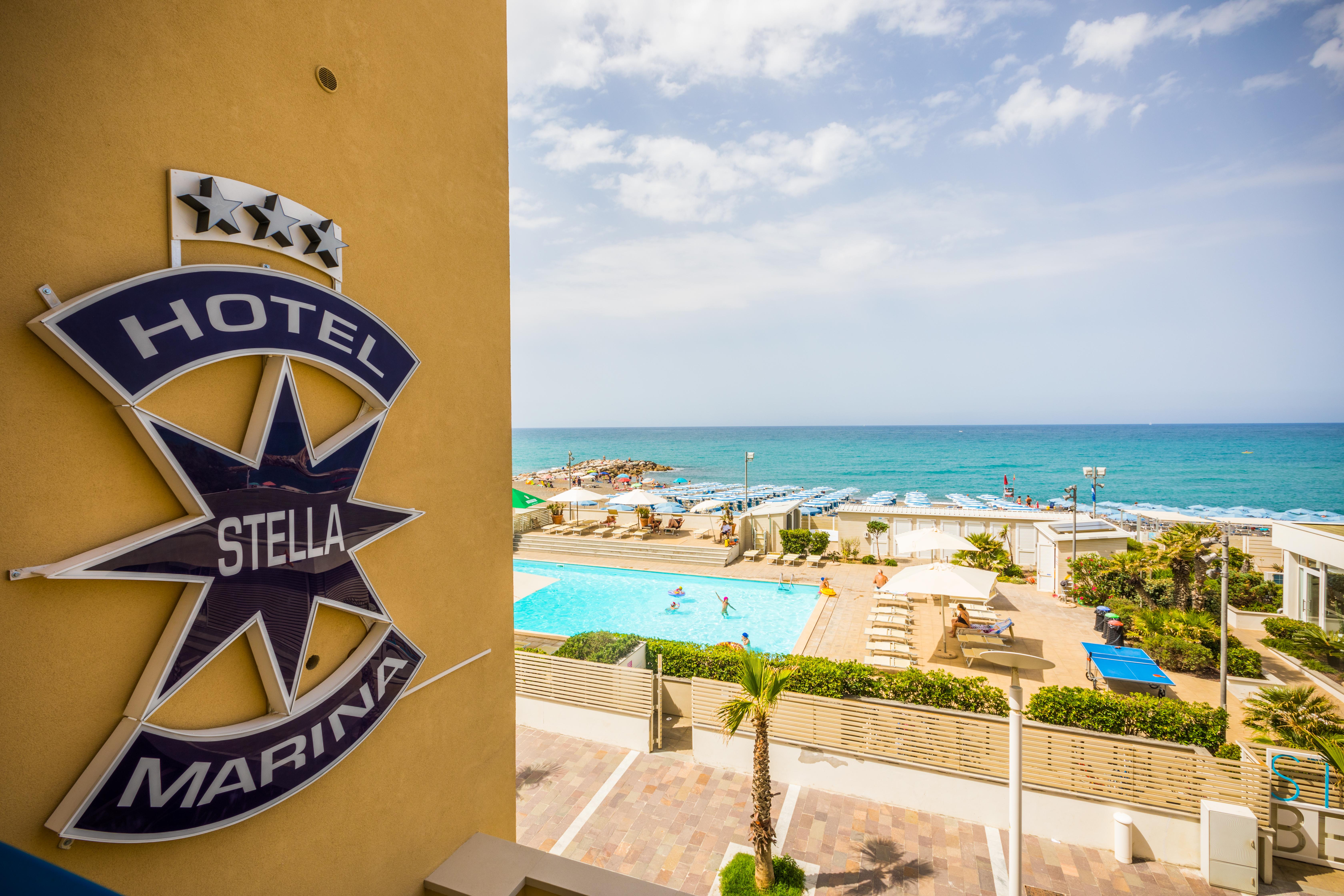 Hotel Stella Marina มารินา ดิ เชชินา ภายนอก รูปภาพ